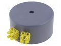 Transformer: toroidal; 150VA; 230VAC; 24V; 6.25A; Ø: 103mm; H: 52mm INDEL TSTZ150W/24V