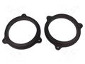 Spacer ring; MDF; 165mm; Nissan; impregnated; 2pcs. BASSER D.MDF.NISSAN03
