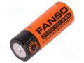 Battery: lithium; 18505; 3.6V; 3500mAh; Ø18.5x50.5mm FANSO FANSO-ER18505M/S