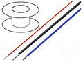 Wire; HELUFLON® FEP-6Y; 1x0.75mm2; stranded; Cu; FEP; blue; 600V HELUKABEL TEFLON0.75-BL