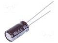 Capacitor: electrolytic; low ESR; THT; 150uF; 6.3VDC; Ø6.3x11mm NICHICON UPV0J151MGD