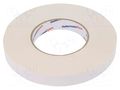 Tape: textile; W: 19mm; L: 50m; Thk: 0.31mm; white; 64N/cm; 10%; cotton HELLERMANNTYTON HTAPE-TEX-19X50WH