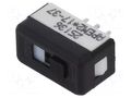 Switch: slide; Pos: 2; SPDT; 2A/250VAC; ON-ON; No.of term: 3 APEM 25136NAB