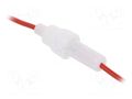 Fuse holder; 5x20mm; on cable; Imax: 1.165A; 0.258mm2; 23AWG PROFFUSE ZH9-20ZW