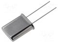 Resonator: quartz; 3.6864MHz; ±20ppm; 30pF; THT; HC49 IQD FREQUENCY PRODUCTS 3.686M-HC49R