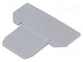 Separating plate; grey; polyamide PHOENIX CONTACT ATP-UKK3/5