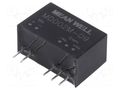Converter: DC/DC; 2W; Uin: 10.8÷13.2VDC; Uout: 9VDC; Uout2: -9VDC MEAN WELL MDD02M-09