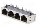 Connector: RJ45; socket; PIN: 8; Cat: 5; 8p8c ENCITECH RJJU88442E9H002