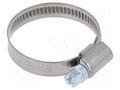 Worm gear clamp; W: 9mm; Clamping: 25÷40mm; chrome steel AISI 430 MPC INDUSTRIES MPC-D2025