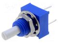 Potentiometer: shaft; single turn; 100kΩ; ±20%; 0.25W; linear; THT BOURNS 3310Y-001-104L