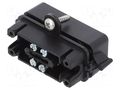 Gel cable joint; RELICON; polyamide; IP68; black; Y: 44mm; X: 18mm HELLERMANNTYTON RELILIGHT-V2.75-I1
