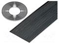 Wire: ribbon; 1.27mm; stranded; Cu; unshielded; PVC; black; 30.5m 3M 3319-06