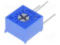 Potentiometer: mounting; single turn,vertical; 500kΩ; 500mW; ±10% BOURNS 3362W-1-504LF