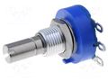 Potentiometer: shaft; single turn; 50kΩ; 2W; ±10%; 6.35mm; linear BOURNS 3852A-282-503AL