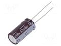 Capacitor: electrolytic; THT; 8.2uF; 450VDC; Ø10x20mm; Pitch: 5mm NICHICON ULD2W8R2MPD