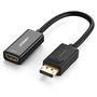 Ugreen Cable Cable from DisplayPort (Male) to HDMI (Female) (Unidirectional) 1080P 60Hz 12bit Black (40362), Ugreen 6957303843626 6957303843626