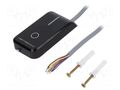 RFID reader; 7÷15V; 1-wire,RS232,RS485,WIEGAND; antenna,buzzer NETRONIX MW-D7B