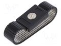 Wristband; ESD; Features: wristband is easily adjusted to wrist ELME BAND-BLACKTOUCH4