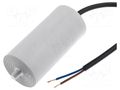 Capacitor: polypropylene; motors, run; 6uF; 425VAC; Ø32x55mm; ±5% DUCATI ENERGIA 4.16.10.09.14