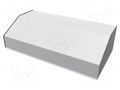 Enclosure: desktop; 519; X: 348mm; Y: 175mm; Z: 96mm; aluminium HAMMOND HM-519-0920