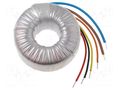 Transformer: toroidal; 120VA; 230VAC; 12V; 12V; 5A; 5A; Leads: cables TALEMA 55140-P1S2