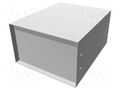 Enclosure: with panel; vented; 1458; X: 203mm; Y: 254mm; Z: 127mm HAMMOND HM-1458VE5