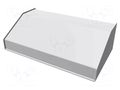 Enclosure: desktop; 1456; X: 254mm; Y: 140mm; Z: 76mm; aluminium; blue HAMMOND HM-1456KE3WHBU