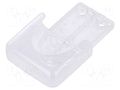 Holder; for enclosures; transparent; Y: 68mm; X: 52mm; Z: 15mm TEKO MT8.0