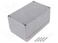 Enclosure: multipurpose; X: 100mm; Y: 160mm; Z: 81mm; 1550Z; natural HAMMOND HM-1550Z117