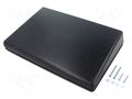 Enclosure: desktop; PRO11; X: 320mm; Y: 210mm; Z: 82mm; ABS; black TEKO PRO11.9