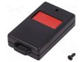Enclosure: for remote controller; POCKET 10; X: 37mm; Y: 61mm TEKO 10120.9