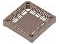 Socket: integrated circuits; PLCC52; phosphor bronze; tinned; 1A NINIGI PLCC-52SMD
