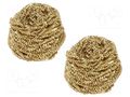 Tip cleaner; for stand; metal chips; 2pcs. WELLER WEL.51384199