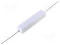 Resistor: wire-wound; cement; THT; 10Ω; 10W; ±5%; Ø0.8x35mm ROYALOHM AX10W-10R