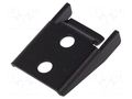 Catch; steel; Plating: zinc; W: 23.5mm; L: 32.5mm; black RST ROZTOCZE 3.ST263.001.04B