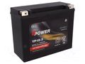 Re-battery: acid-lead; 12V; 20Ah; AGM; maintenance-free,right + BPOWER ACCU-YP18-3/BP