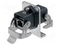 Coupler; Han; aluminium alloy; RJ45 socket x2; size 3A HARTING 09452151110