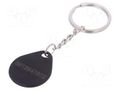 RFID pendant; plastic; black; 125kHz; 8BROM SYSTEM 7 SECURITY S1031N-BK
