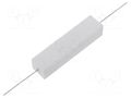 Resistor: wire-wound; cement; THT; 1Ω; 20W; ±5%; Ø0.75x35mm ROYALOHM AX20W-1R