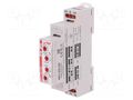 Timer; 1s÷10days; SPDT; 250VAC/16A,24VDC/16A; Usup: 12÷240VAC RELPOL RPC-1ES-UNI