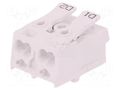 Installation; 24A; 450V; push-in,spring clamp; 0.5÷2.5mm2; ways: 2 ELECTRO TERMINAL SLK3/2/D1-D2