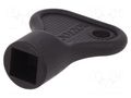 Key; polyamide; Key code: KW8 RST ROZTOCZE 2.KLB-KW8.001PA-07