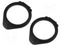 Spacer ring; MDF; 165mm; Opel; impregnated; 2pcs. BASSER D.MDF.OPEL05