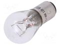 Filament lamp: automotive; BAZ15D; transparent; 12V; 21/4W; LLB LUCAS LLB566T