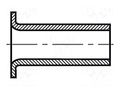 Rivet; brass; Rivet diam: 4.75mm; L.rivet: 3.8mm KEYSTONE KEYS16