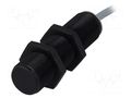 Sensor: capacitive; Range: 0÷5mm; OUT: NPN / NO; Usup: 10÷30VDC BAUMER CFAK18N1100