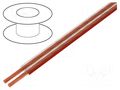 Wire: loudspeaker cable; HELUSOUND®; 2x0.75mm2; stranded; Cu; PVC HELUKABEL SOUND-40181