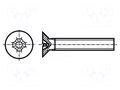 Screw; M3x14; Head: countersunk; Phillips; PH1; steel; zinc BOSSARD B3X14/BN388