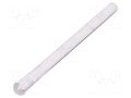 Fiber for LED; Ø2mm; L: 20mm; round; Front: convex; straight FIX&FASTEN FIX-LEM-132