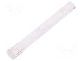 Fiber for LED; Ø3.2mm; L: 25mm; round; Front: flat; straight FIX&FASTEN FIX-LEM-189V0